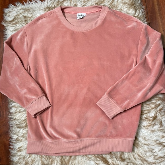Nicole Miller velour sweatshirt - Picture 1 of 6